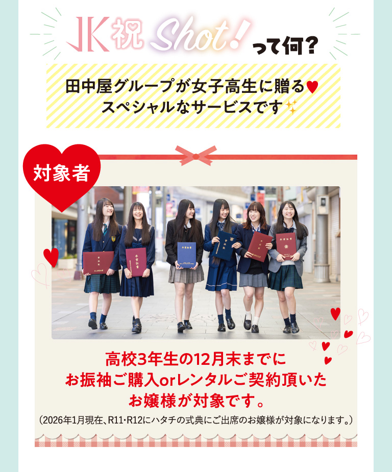 JK祝shot!って何？