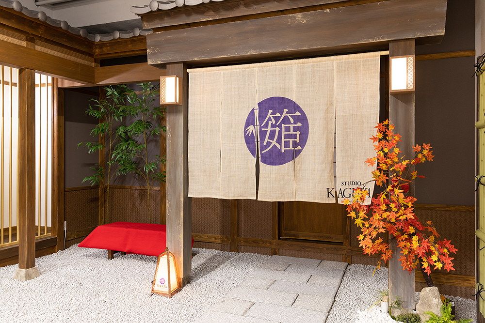 STUDIO KAGUYAの和の前撮りフロア