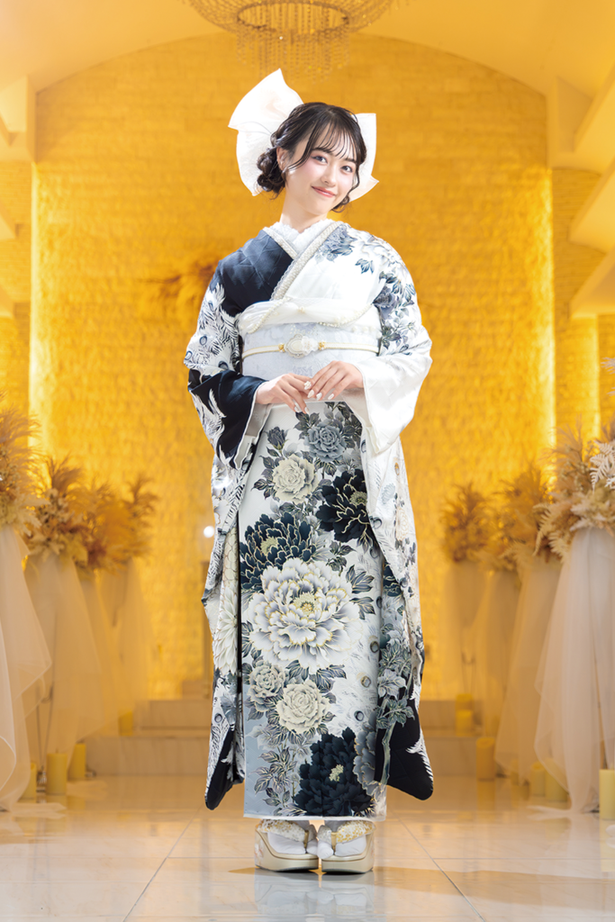 純白のワントーン姫スタイル